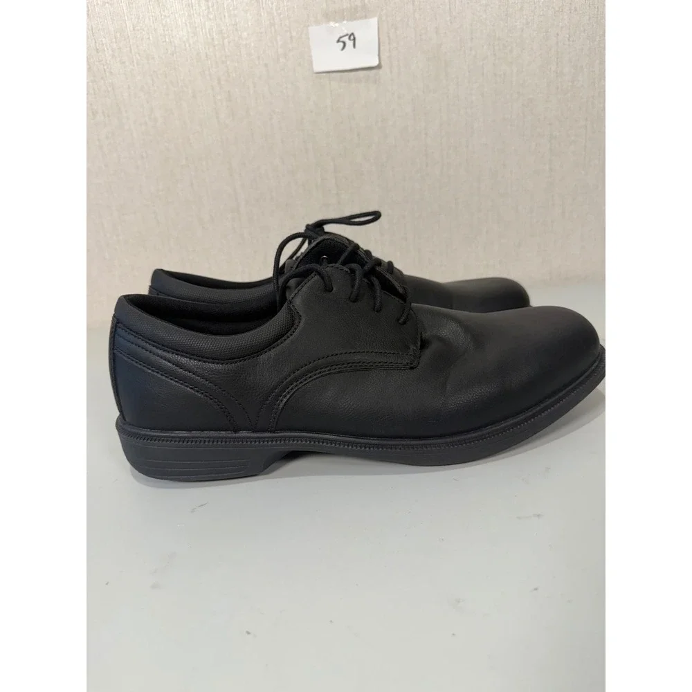 TredSafe Mens Black Slip Resistant Work Shoes EnduroPro MNTS0541002 Size 12